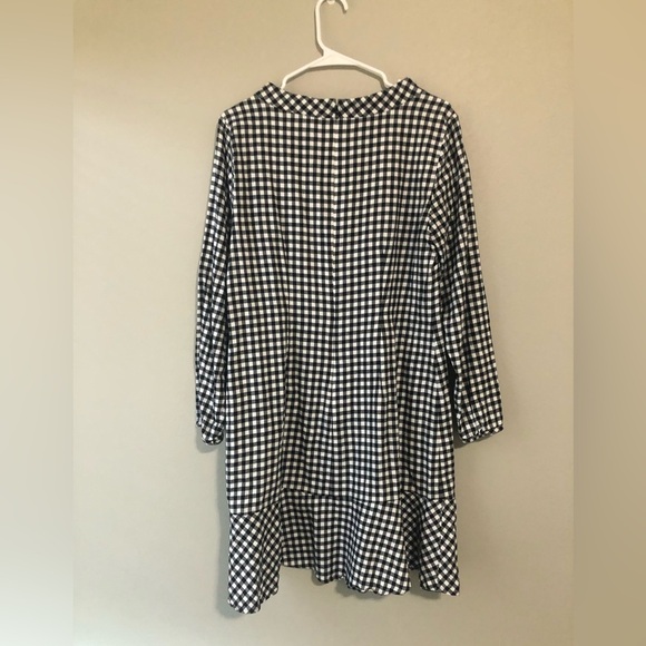 J. Crew plaid drop waist dress in size medium - Picture 6 of 6